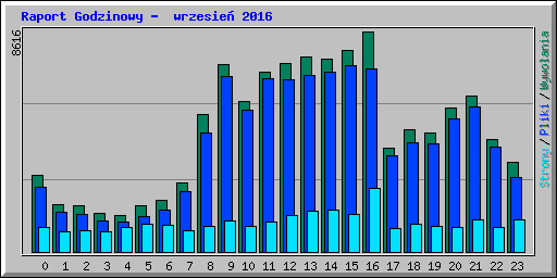 Raport Godzinowy -  wrzesie 2016
