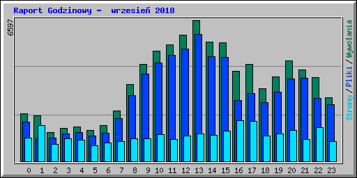 Raport Godzinowy -  wrzesie 2018