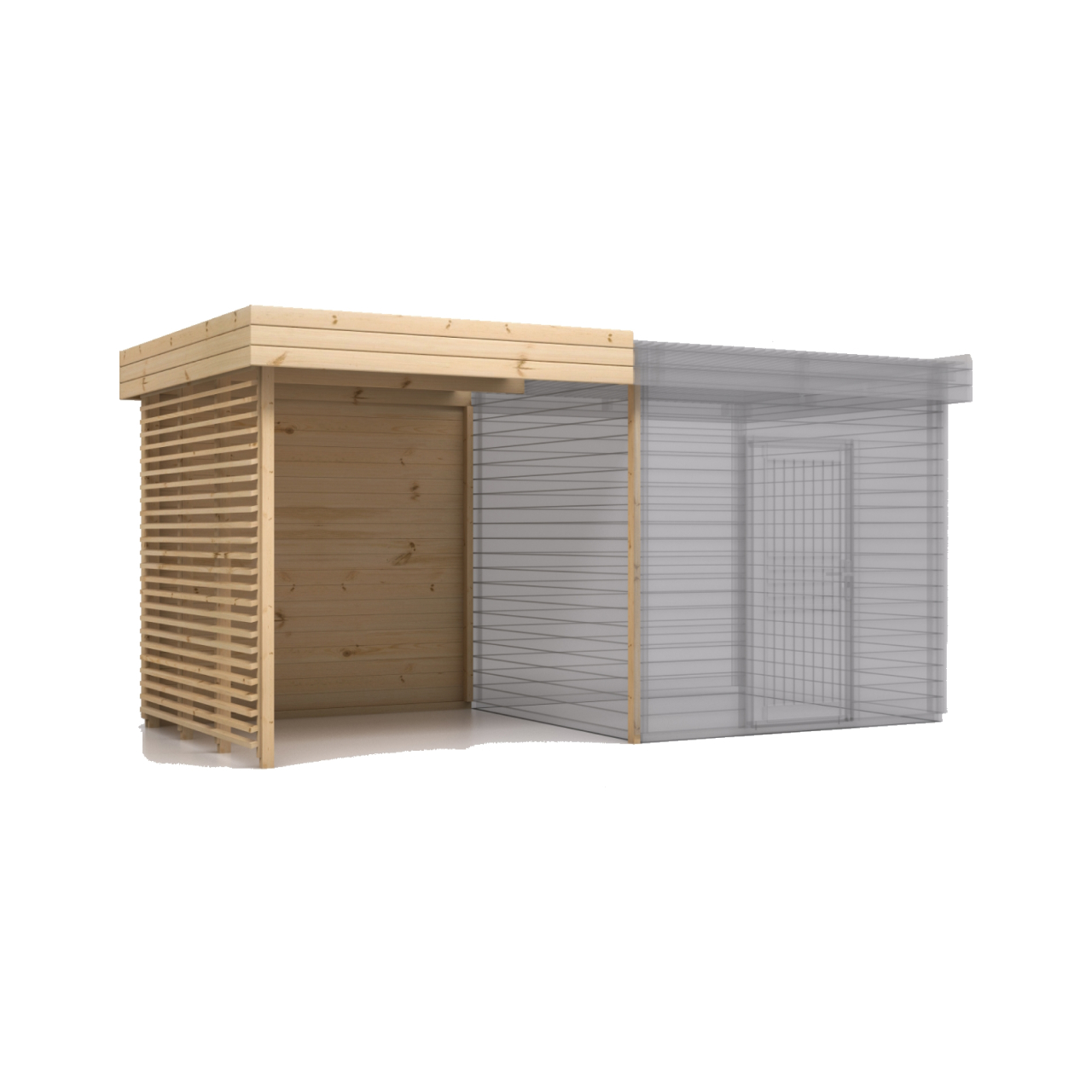 Extension for “Lawenda”/“Malwa” cabin – ver.2